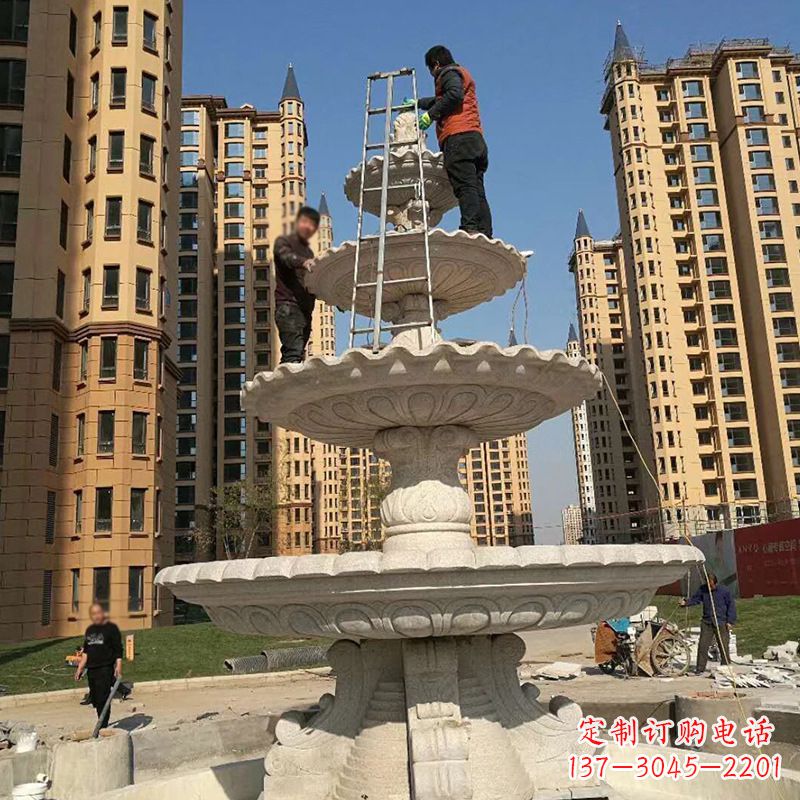 南京欣赏经典，九龙喷泉雕塑