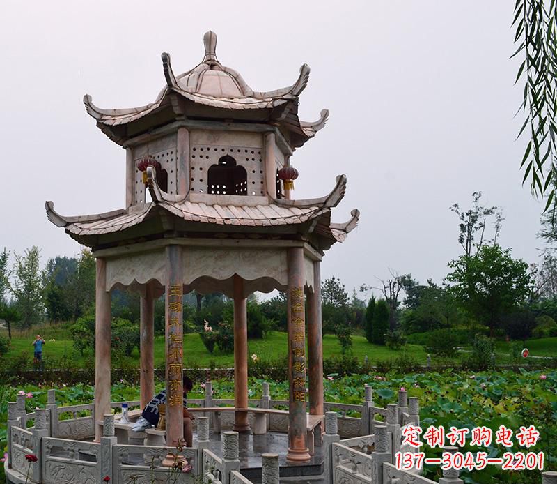 南京装点你的空间,让石雕凉亭景观雕塑点缀你的美