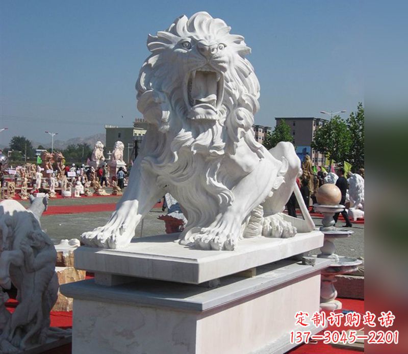 南京狮子雕塑,带来王者气派