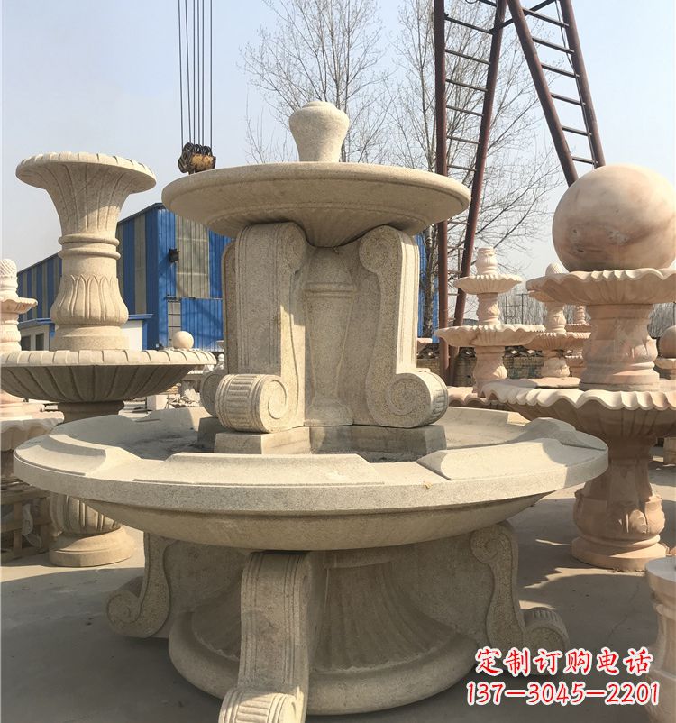 南京石雕喷泉喷水池