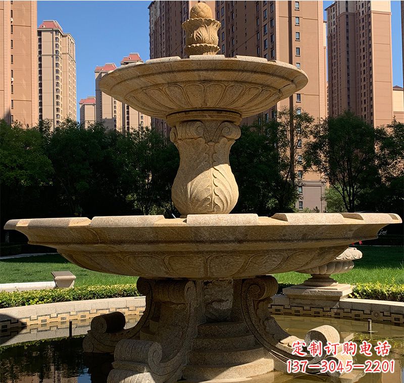 南京艺术品级石雕喷泉水景