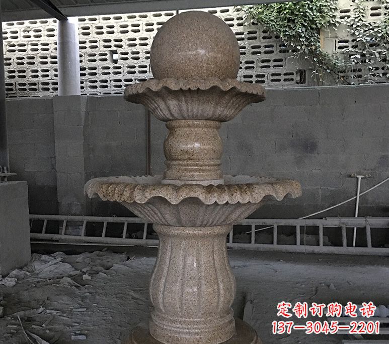 南京欣赏精美的石雕喷泉雕塑