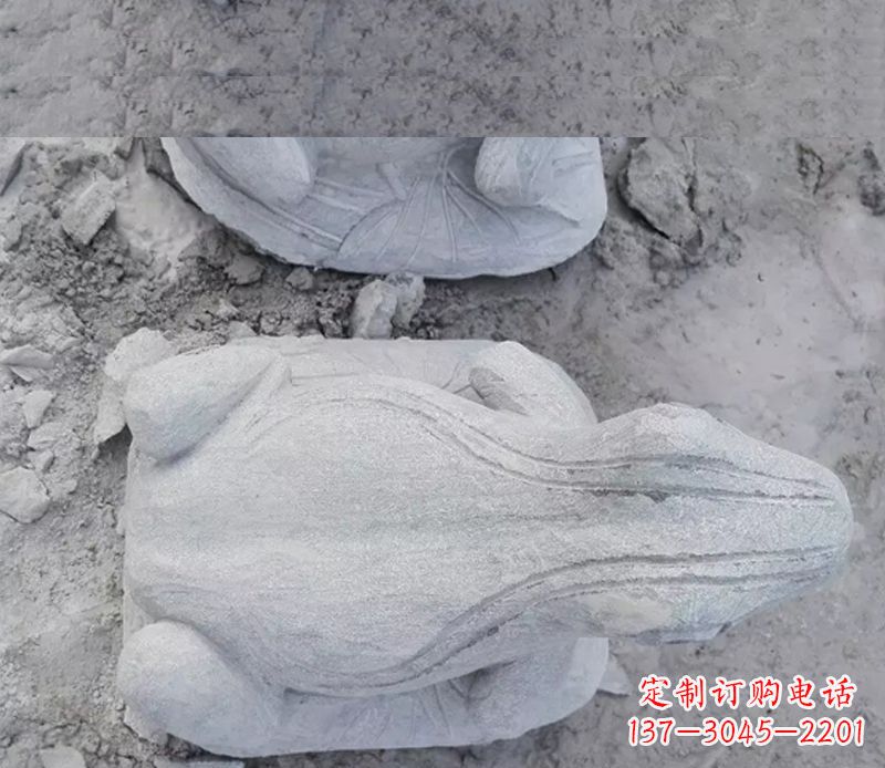 南京石雕青蛙雕塑