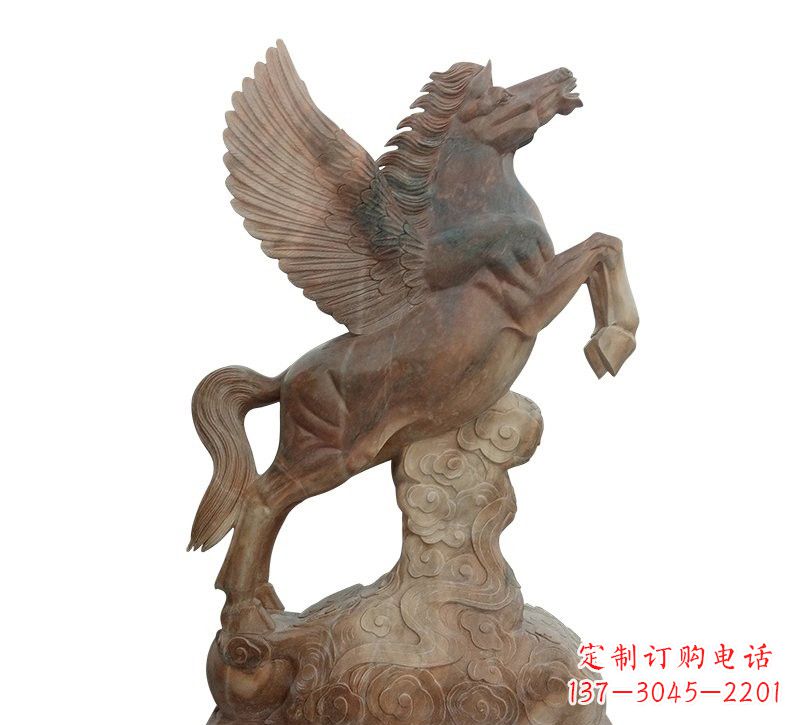 南京石雕祥云飞马