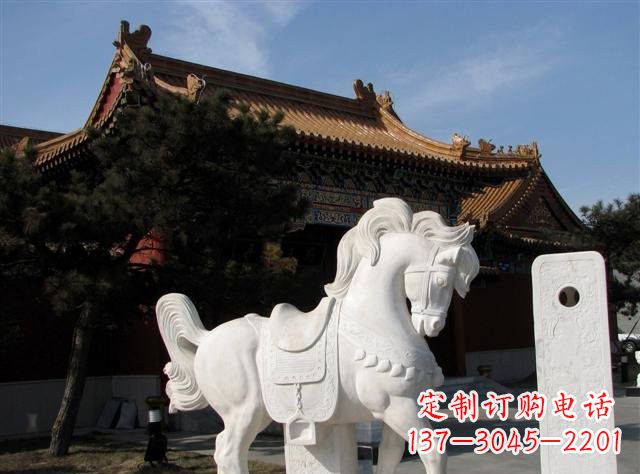 南京石雕小马