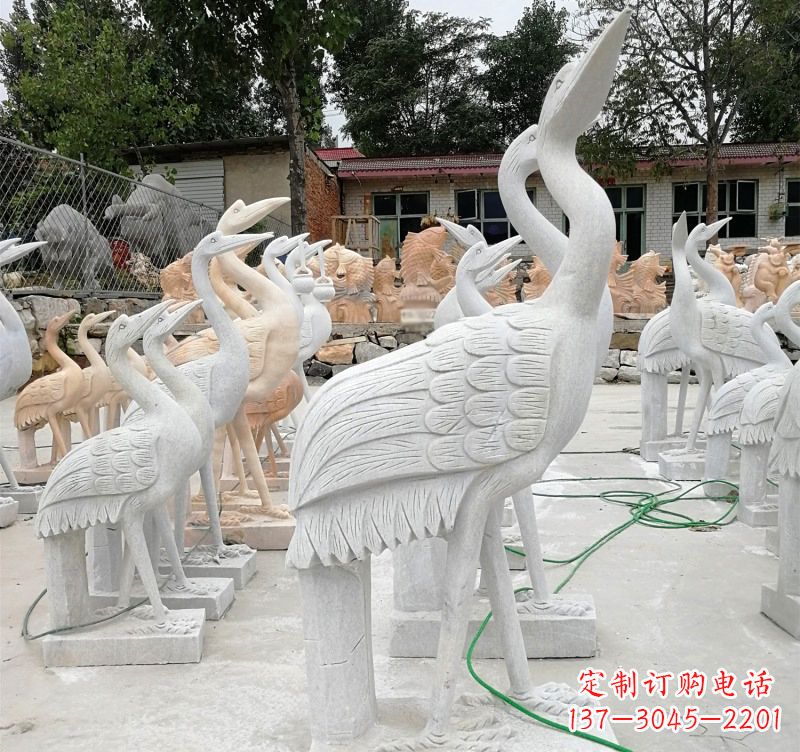 南京石雕小仙鹤