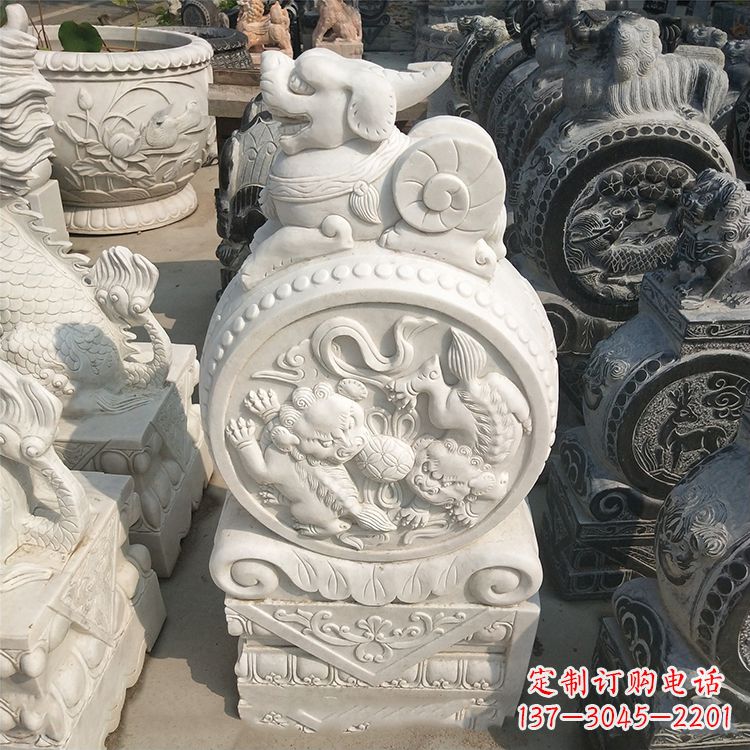 南京石门墩石雕