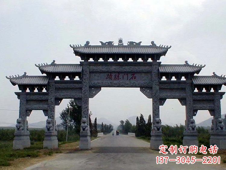 南京石牌坊 斗楼