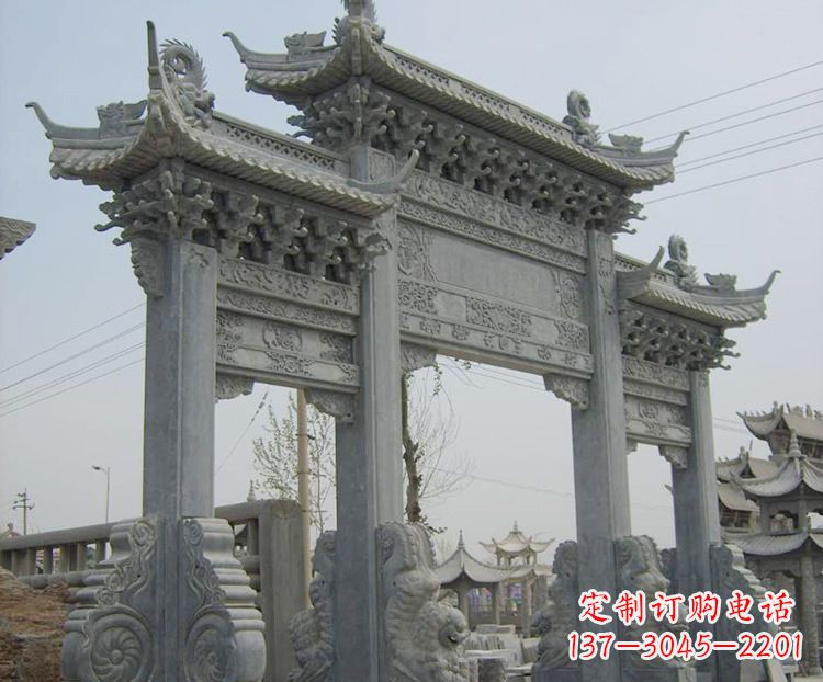 南京石牌坊与石牌楼