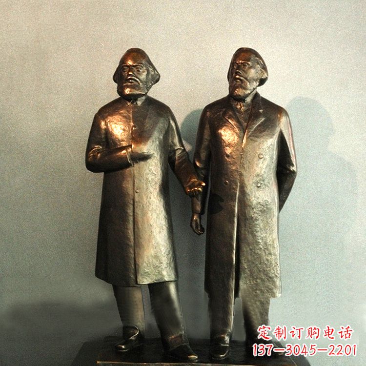 南京世纪伟人马克思和恩格斯雕塑