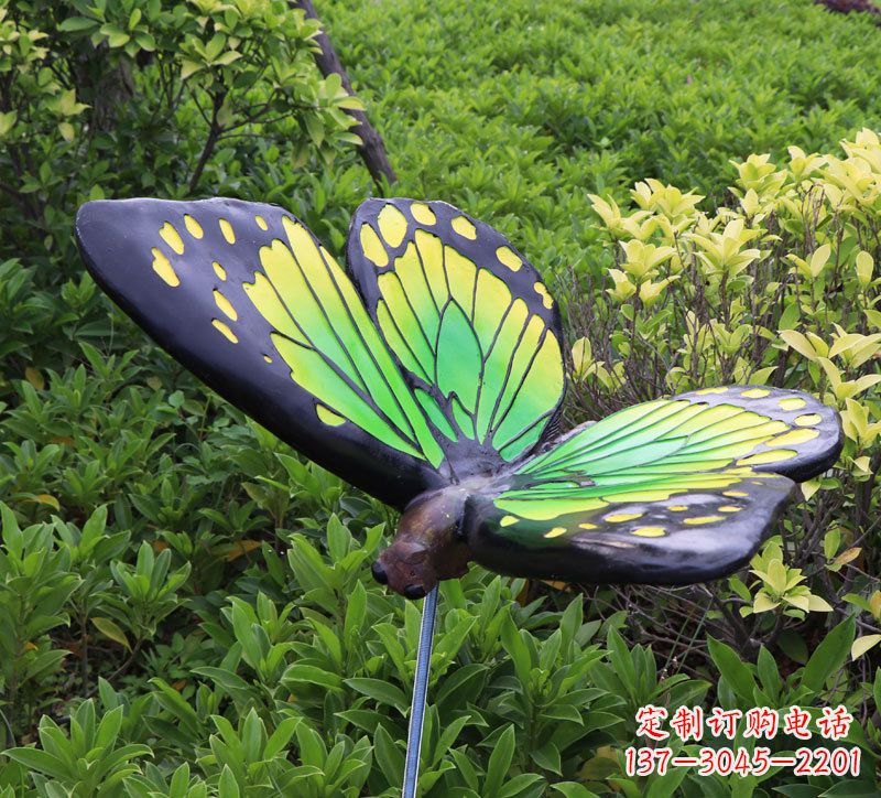 南京树脂仿真蝴蝶昆虫雕塑