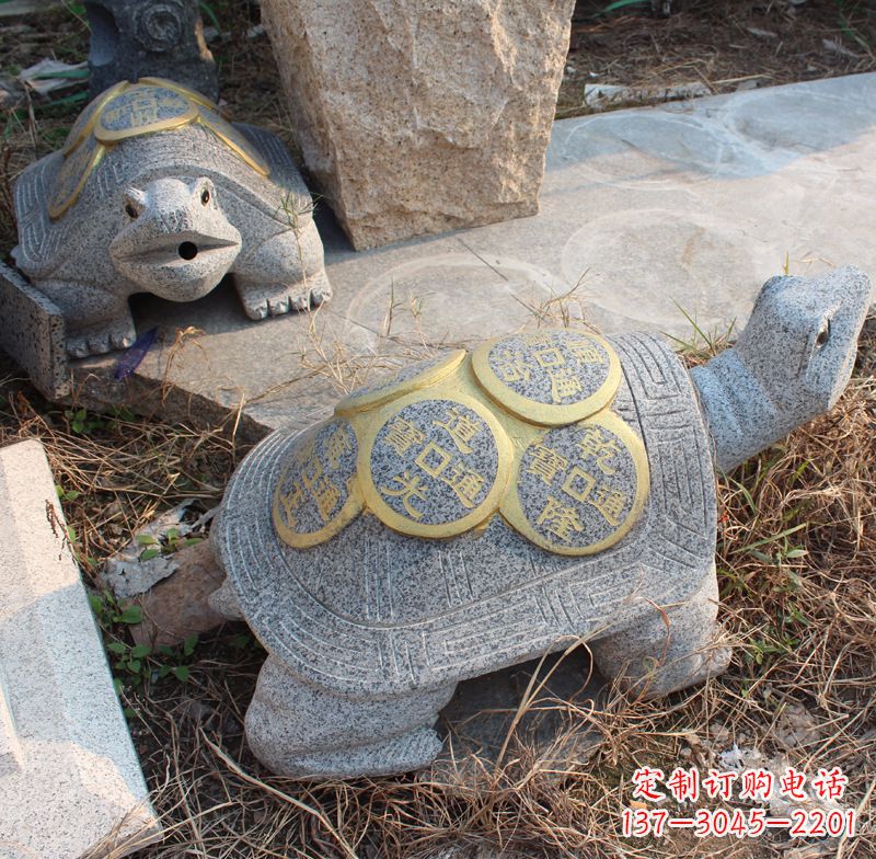 南京水池乌龟石雕