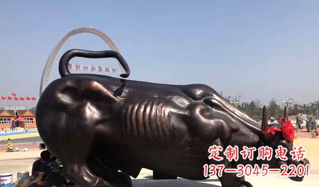 南京水牛铜雕