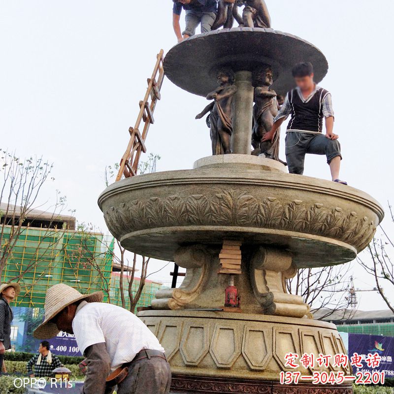 南京水头石雕喷泉