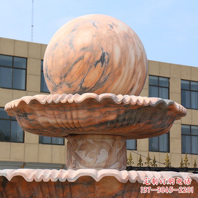 南京四平石材风水球