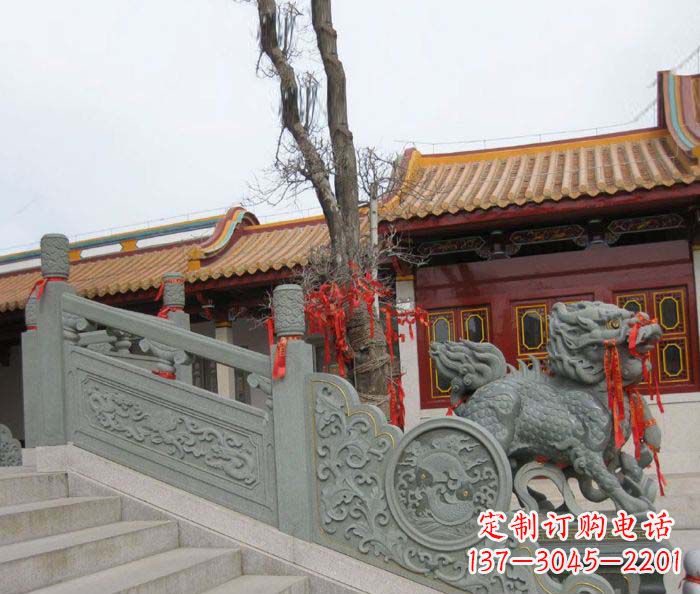 南京寺庙景观仿古石栏板