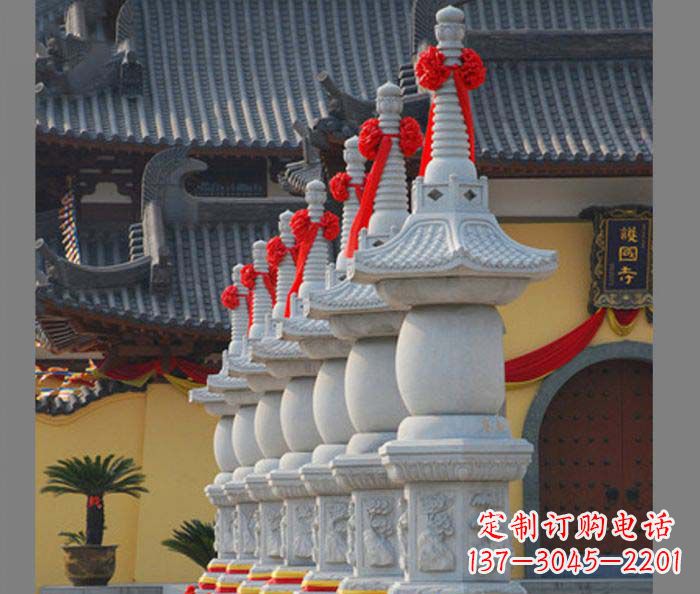 南京寺庙景观舍利塔石雕