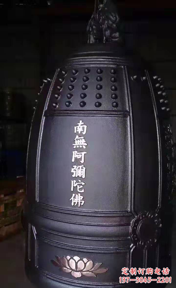 南京寺庙铜钟雕塑户外景观雕塑