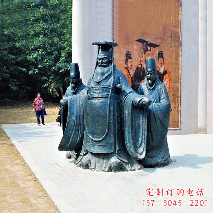 南京隋文帝杨坚景观雕塑