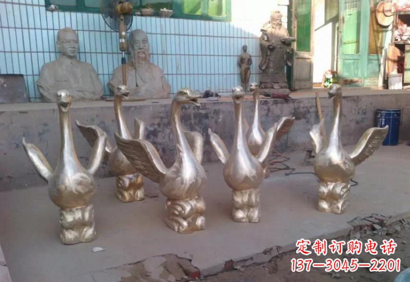 南京天鹅喷泉雕塑