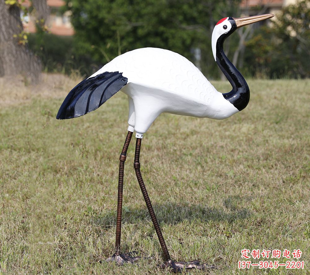 南京庭院仙鹤雕塑