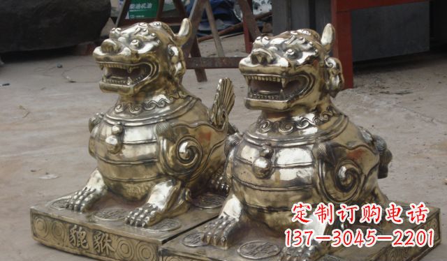 南京庭院招财貔貅动物铜雕