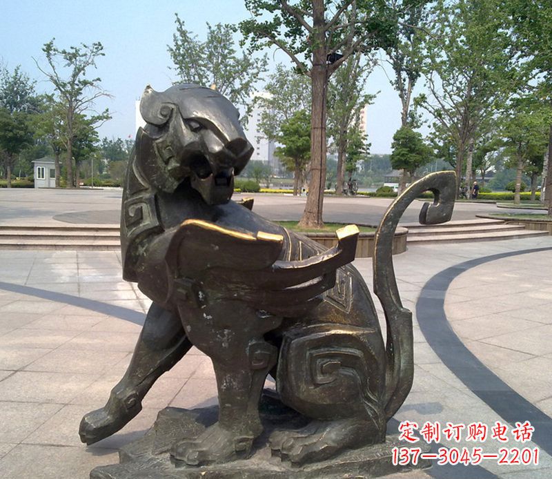 南京铜雕抽象十二生肖