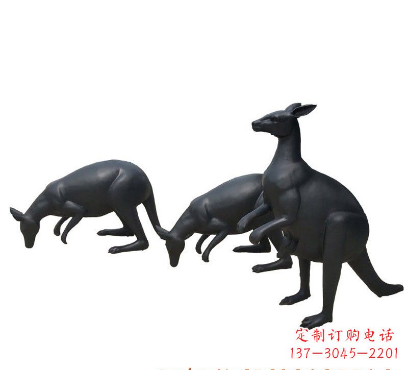南京铜雕袋鼠雕塑