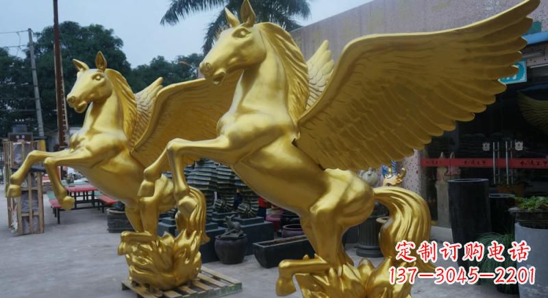 南京铜雕飞马