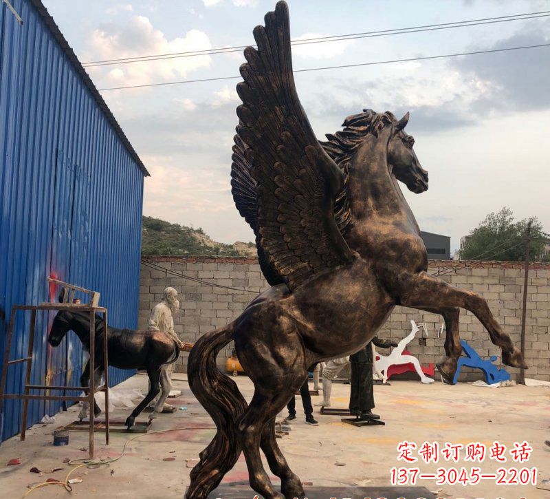 南京铜雕飞马雕塑