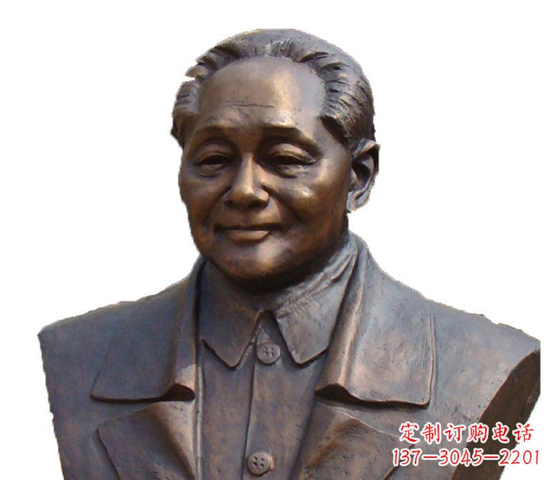 南京铜雕广场纪念伟人邓小平雕塑