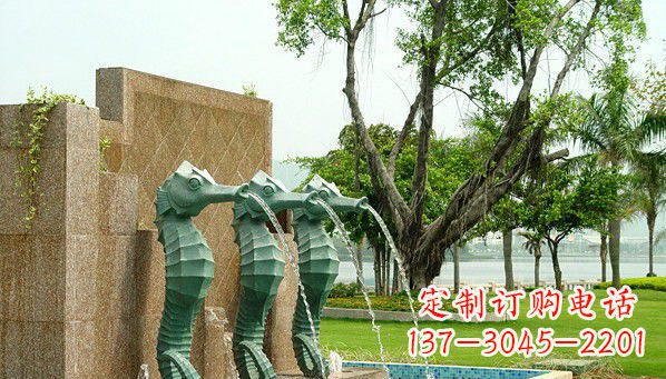 南京铜雕海马雕塑