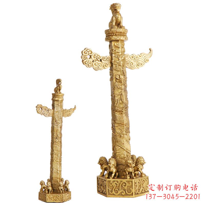 南京铜雕华表柱