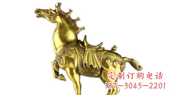 南京铜雕马公园动物雕塑