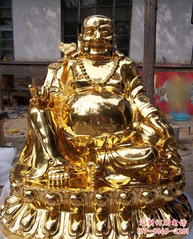 南京铜雕弥勒佛