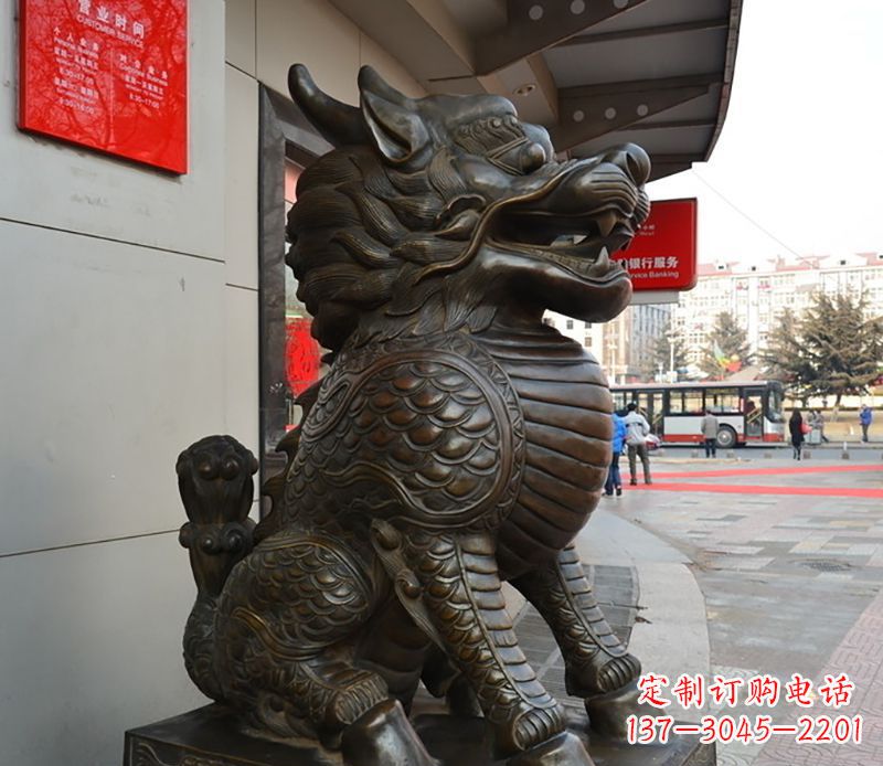 南京铜雕麒麟