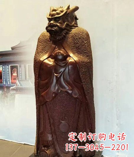南京铜雕兽首人身十二生肖