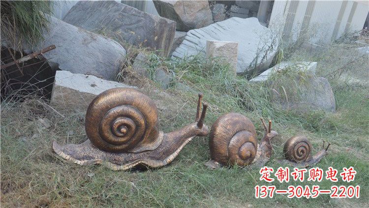 南京铜雕蜗牛