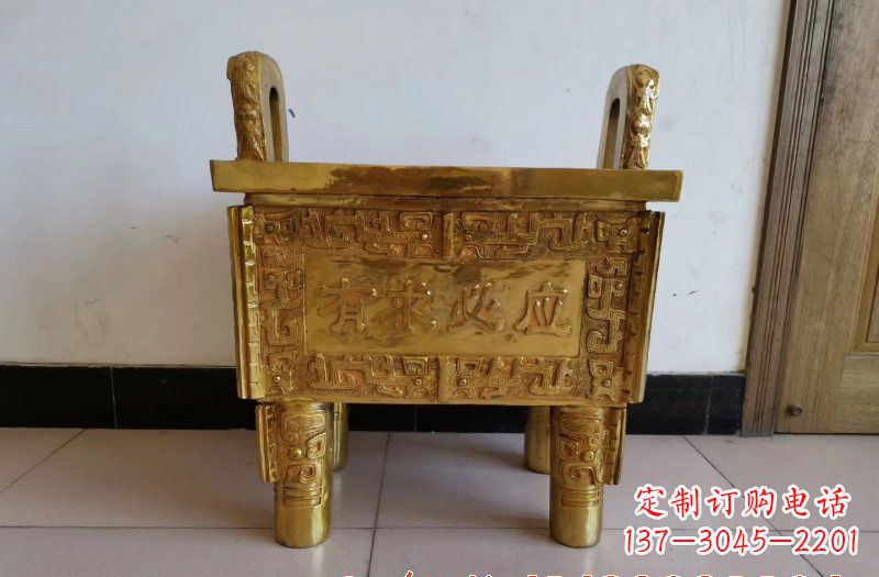 南京铜雕香炉雕塑