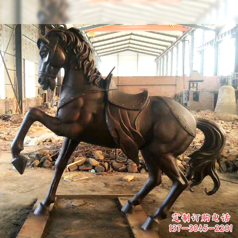 南京铜雕战马
