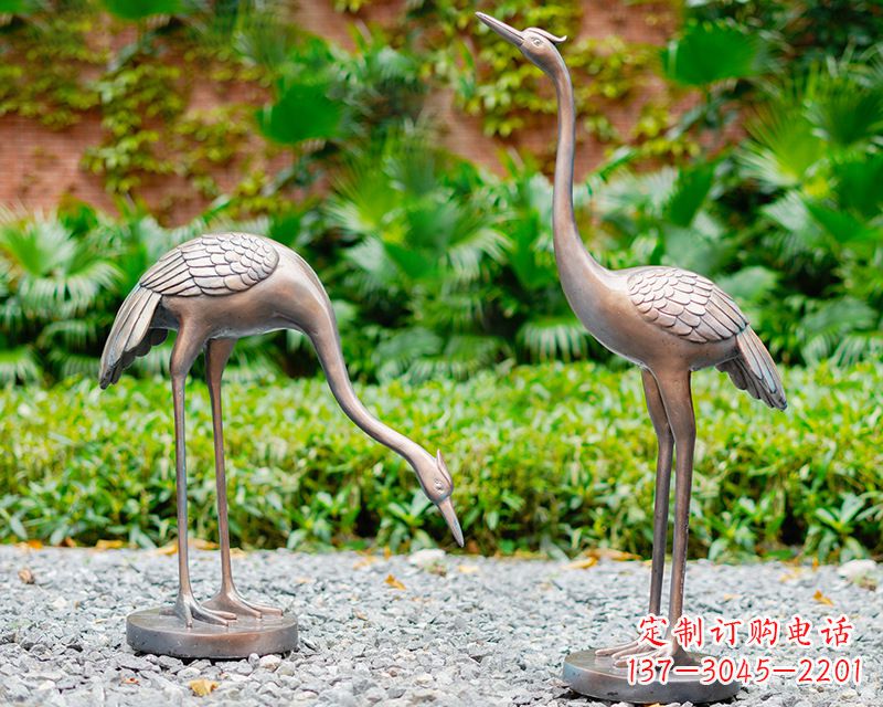 南京推荐仿真仙鹤动物雕塑