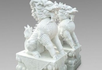 南京释迦牟尼麒麟石雕，吸煞驱邪