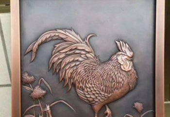 南京呈现优雅，唤醒静谧中的美丽——锻铜公鸡雕塑