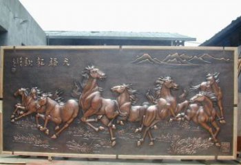 南京中领雕塑：古典造型的精美马雕塑