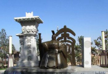 南京秦始皇雕塑，精致细腻，传承历史之美