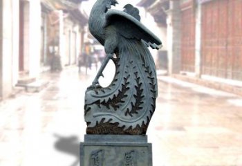 南京匠心之作——青石仿古凤凰雕塑