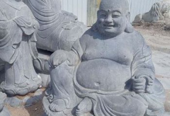 南京青石仿古弥勒佛雕塑