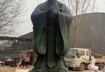 南京青铜孔子雕塑，传承中华优秀文化