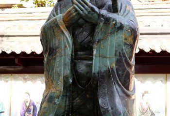 南京青铜孔子行教像，把智慧和精神传承
