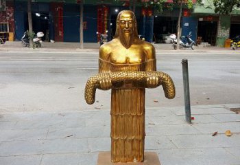 南京昆仑山神农雕塑像，传承古老艺术